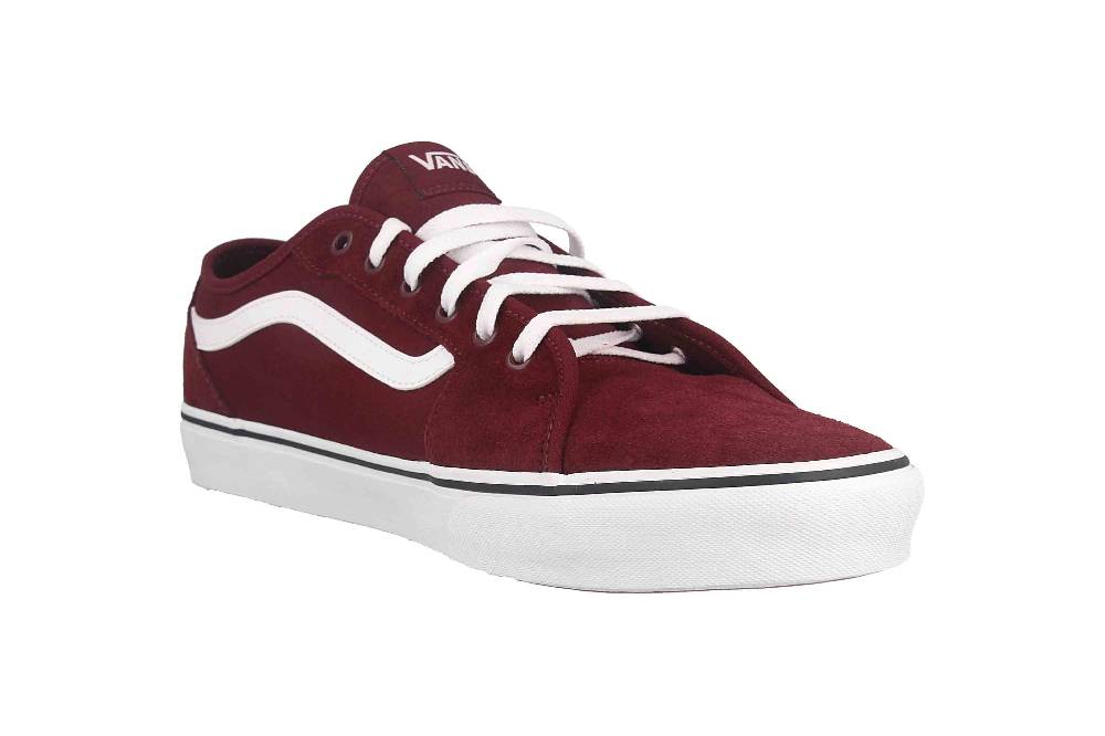 VANS MN Filmore Decon SUEDE/CANVAS (SUEDE/CANVAS)PRT RYL/WHT Sneaker in Übergrößen Rot VN0A3WKZ5LN1 große Herrenschuhe Kostenloser Versand international