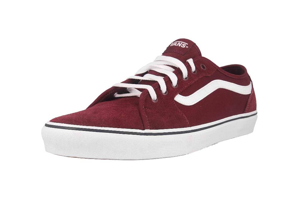 VANS MN Filmore Decon SUEDE/CANVAS (SUEDE/CANVAS)PRT RYL/WHT Sneaker in Übergrößen Rot VN0A3WKZ5LN1 große Herrenschuhe Kostenloser Versand international