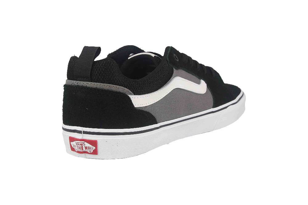 VANS MN Filmore SUEDE/CANVAS (SUEDE CANVAS) BLACK/PEWT Sneaker in Übergrößen Mehrfarbig VN0A3MTJT2J1 große Herrenschuhe Fabrikladen