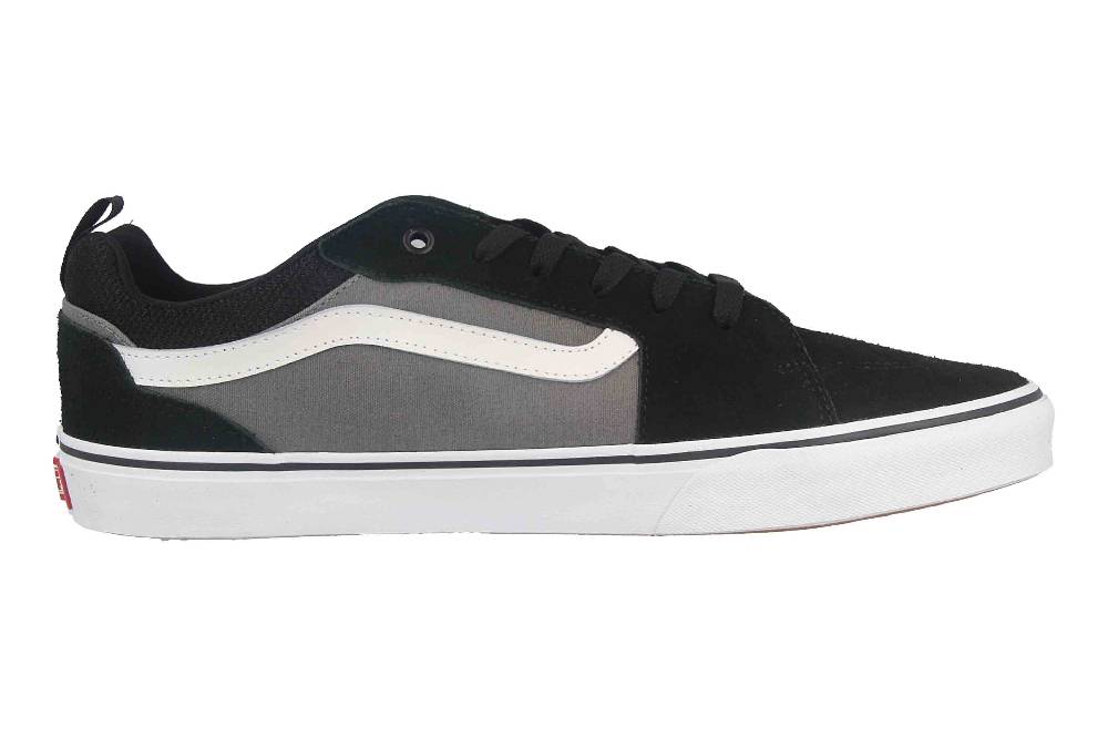 VANS MN Filmore SUEDE/CANVAS (SUEDE CANVAS) BLACK/PEWT Sneaker in Übergrößen Mehrfarbig VN0A3MTJT2J1 große Herrenschuhe Fabrikladen