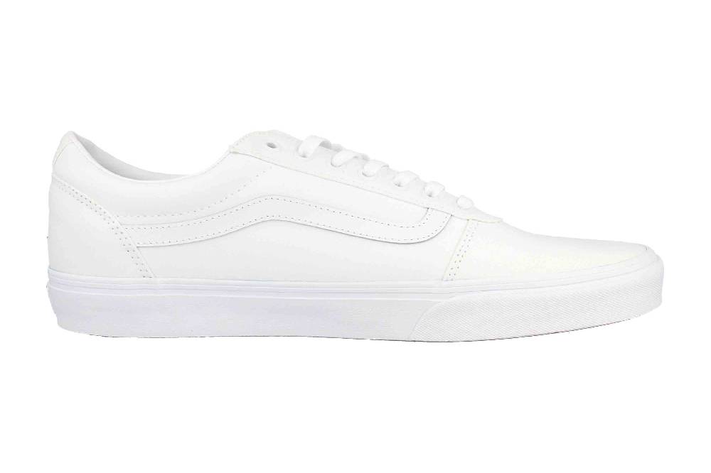 VANS MN Ward CANVAS (Canvas) white/white Sneaker in Übergrößen Weiß VN0A38DM7HN1 große Herrenschuhe Begrenzt auf 3 Tage