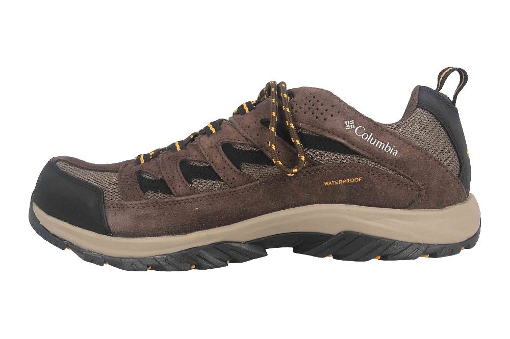 Columbia CRESTWOOD™ WP Trekkingschuhe in Übergrößen Braun BM 5372-255 große Herrenschuhe