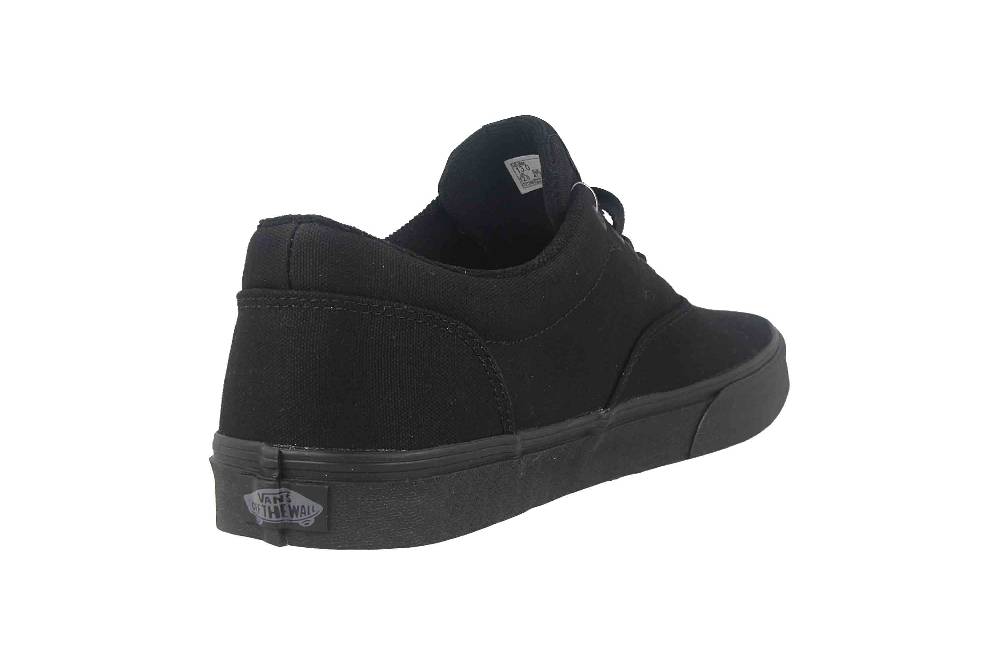 VANS MN Doheny (Canvas) Black/Black Sneaker in Übergrößen Schwarz VN0A3MTF1861 große Herrenschuhe Im Verkauf