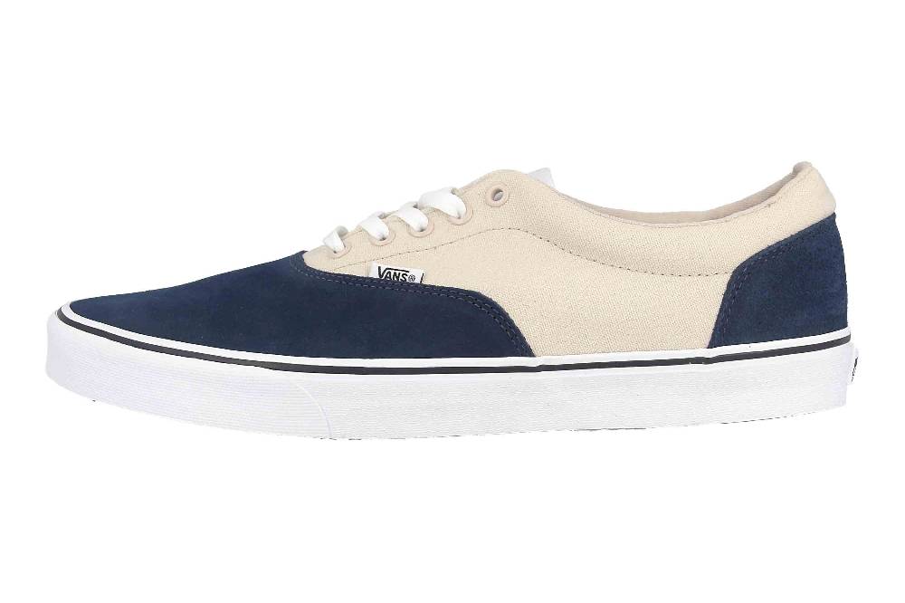 VANS MN Doheny SUEDE (RETRO SUEDE) DRS BLS/WHT Sneaker in Übergrößen Mehrfarbig VN0A3MTF80M1 große Herrenschuhe
