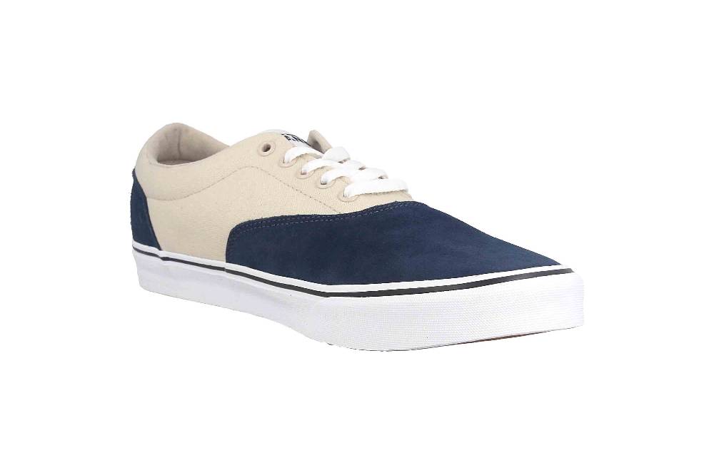 VANS MN Doheny SUEDE (RETRO SUEDE) DRS BLS/WHT Sneaker in Übergrößen Mehrfarbig VN0A3MTF80M1 große Herrenschuhe zollfrei