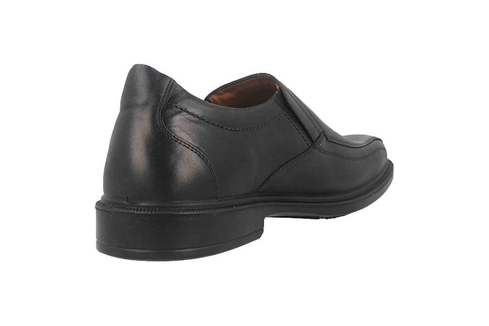 Jomos Slipper in Übergrößen Schwarz 204201 23 000 große Herrenschuhe Outlet