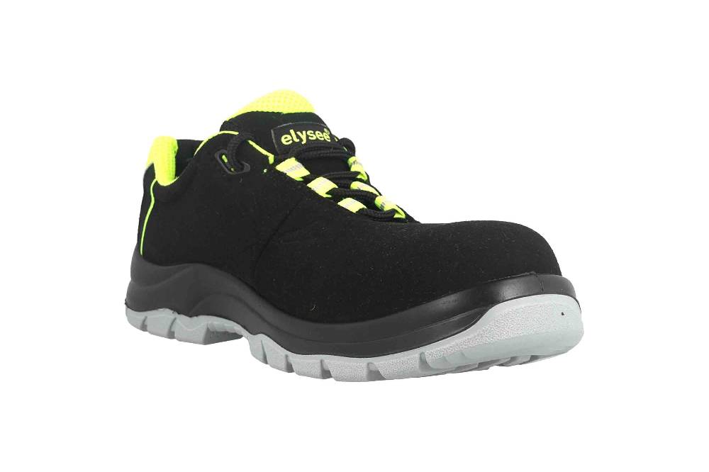 elysee Loreto Arbeitsschuhe in Übergrößen Schwarz 34516 große Herrenschuhe Günstiger Verkauf