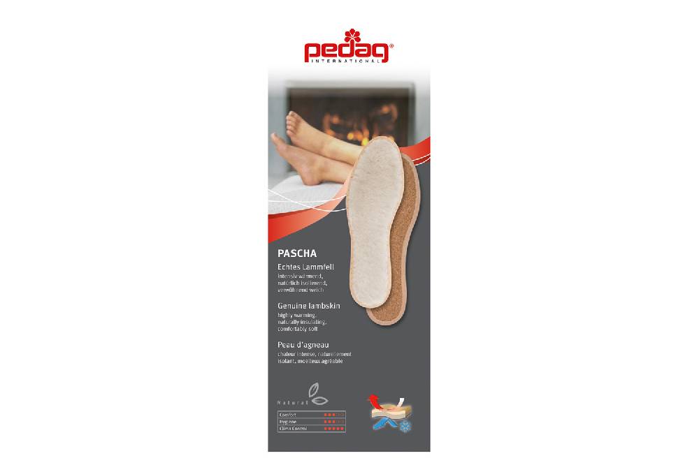 pedag - PASCHA - 130/1302 Lammfell Einlegesohlen