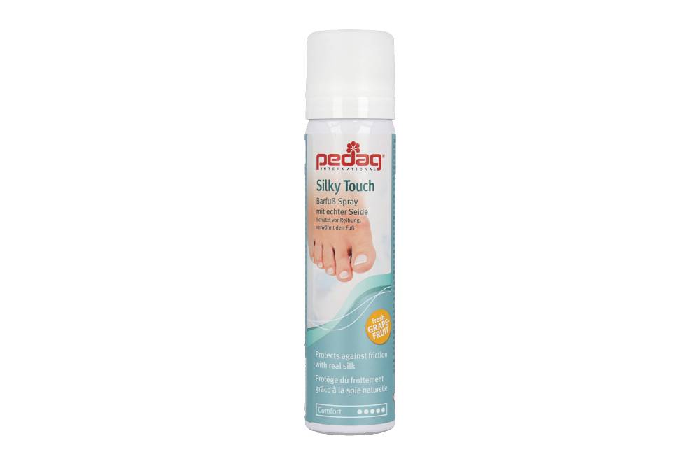 pedag - Silky Touch 75 ml Barfuß-Spray mit echter Seide