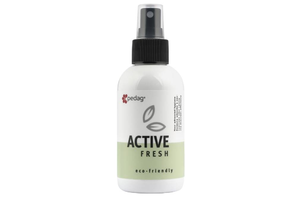 pedag - Active Fresh - eco-Schuhdeo ideal für Schuhe, Kleidung und Taschen 150 ml