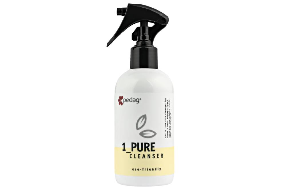 pedag - Pure Cleanser - eco-Reinigungsschaum für Schuhe und Taschen 220 ml