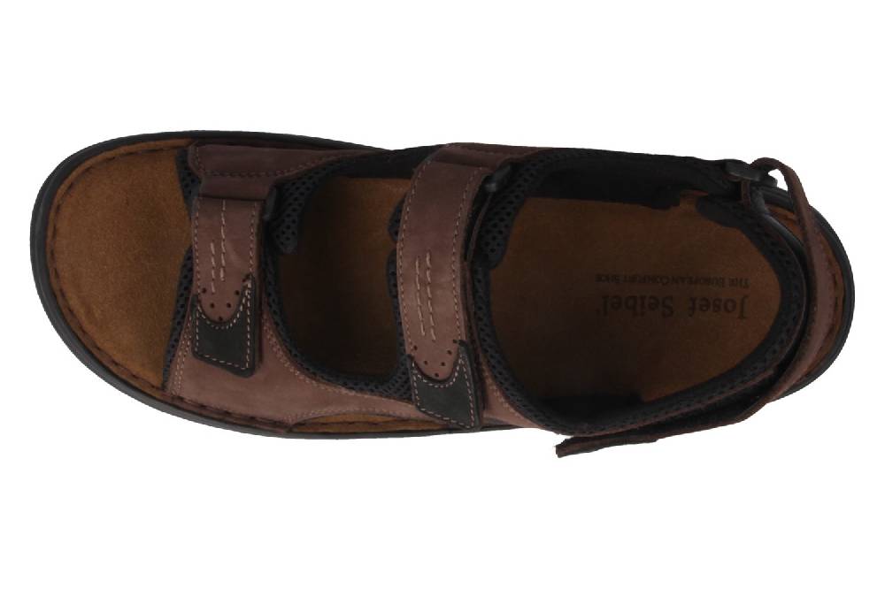 Josef Seibel Franklyn Sandalen in Übergrößen Braun 10236 11 341 große Herrenschuhe Neueste Stile
