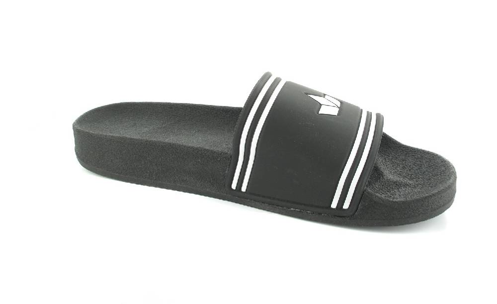 Lico Badesandalen in Übergrößen Schwarz 430009 / 430011 große Herrenschuhe Letzter Tag