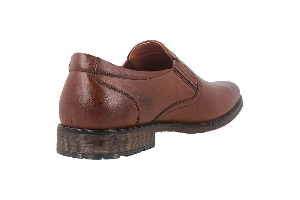Mavins Slipper in Übergrößen Braun 3HH0181801 3300 Cognac PU große Herrenschuhe Zeitbegrenzte Promotion