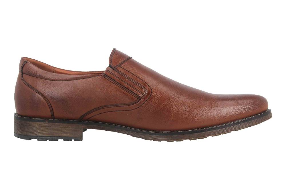 Mavins Slipper in Übergrößen Braun 3HH0181801 3300 Cognac PU große Herrenschuhe Zeitbegrenzte Promotion