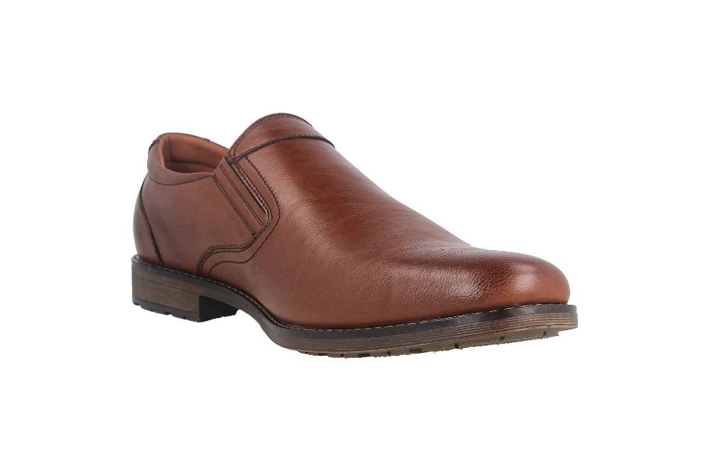 Mavins Slipper in Übergrößen Braun 3HH0181801 3300 Cognac PU große Herrenschuhe Zeitbegrenzte Promotion