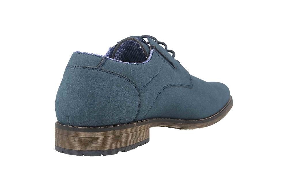 Mavins Halbschuhe in Übergrößen Blau 3HH0180302 4100 Navy PU Nubuck große Herrenschuhe Bis zu 60% Rabatt