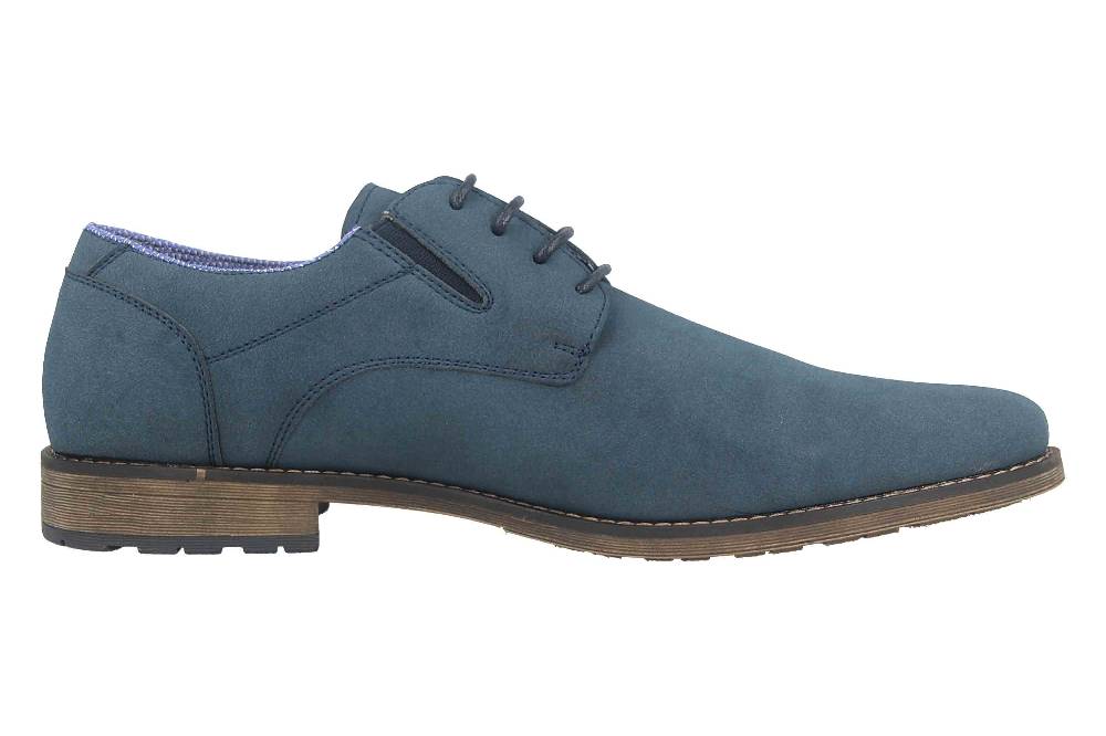 Mavins Halbschuhe in Übergrößen Blau 3HH0180302 4100 Navy PU Nubuck große Herrenschuhe Bis zu 60% Rabatt