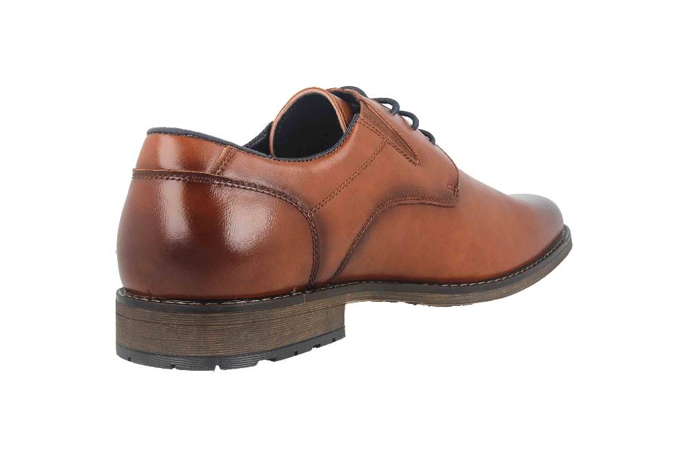 Mavins Halbschuhe in Übergrößen Braun 3HH0180301 3300 Cognac PU große Herrenschuhe Vierteljährliche Förderung