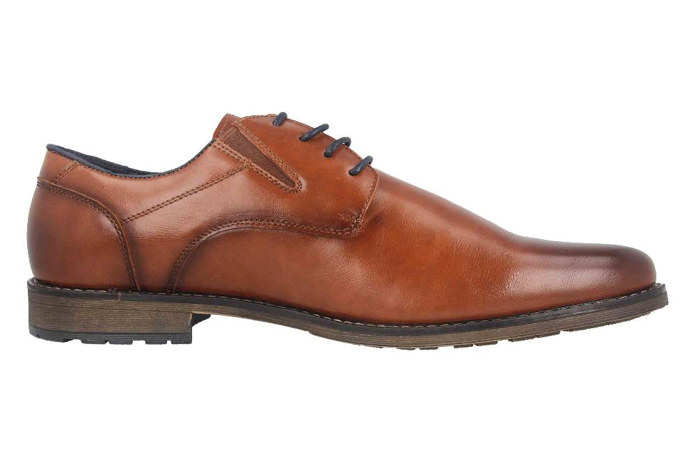 Mavins Halbschuhe in Übergrößen Braun 3HH0180301 3300 Cognac PU große Herrenschuhe Vierteljährliche Förderung