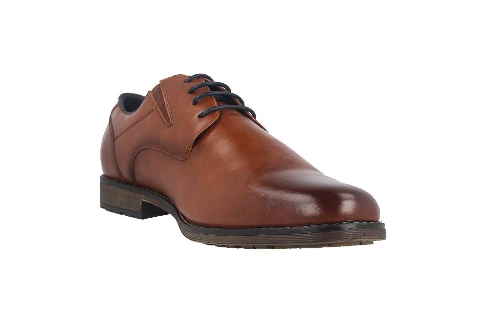 Mavins Halbschuhe in Übergrößen Braun 3HH0180301 3300 Cognac PU große Herrenschuhe Vierteljährliche Förderung