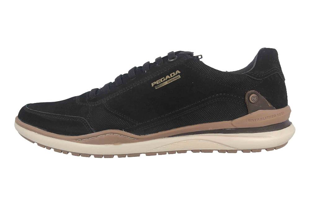 Pegada Sneaker in Übergrößen Schwarz 119106-08/519106-08 große Herrenschuhe