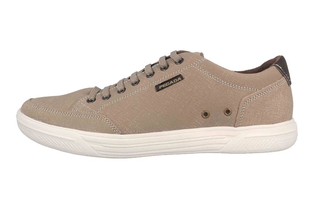 Pegada Sneaker in Übergrößen Beige 110403-07/510403-07 große Herrenschuhe
