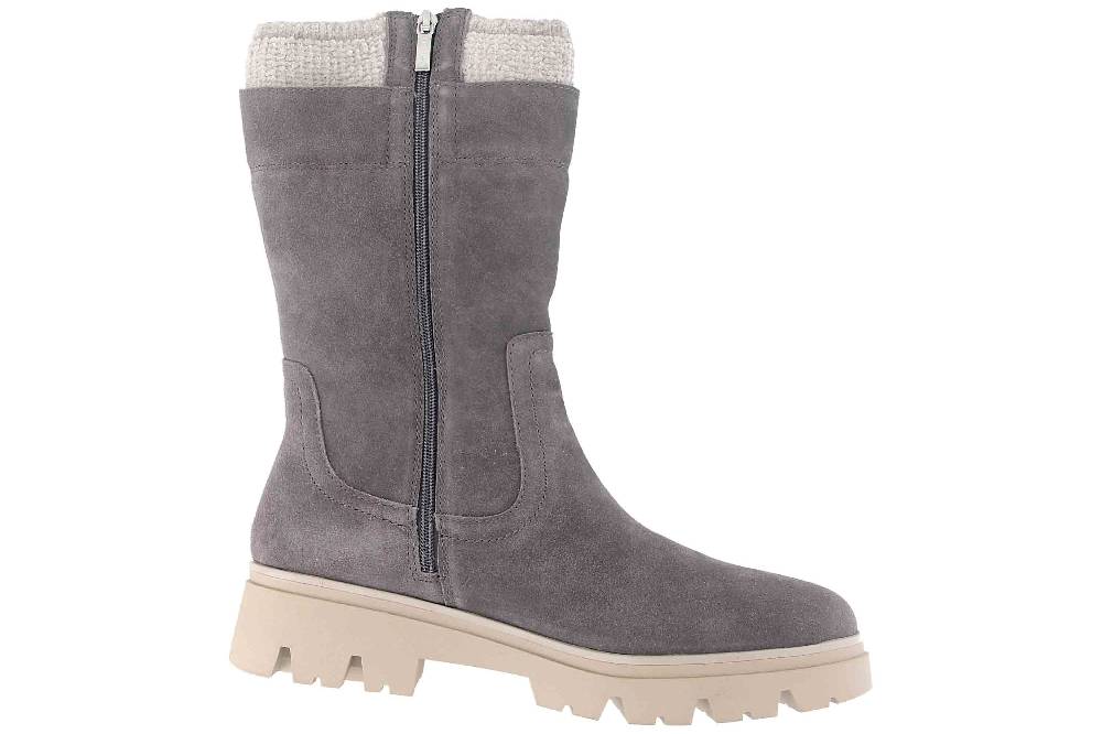 Tamaris Comfort Stiefel in Übergrößen Grau 8-8-56419-21 206 große Damenschuhe Kostenloser Versand