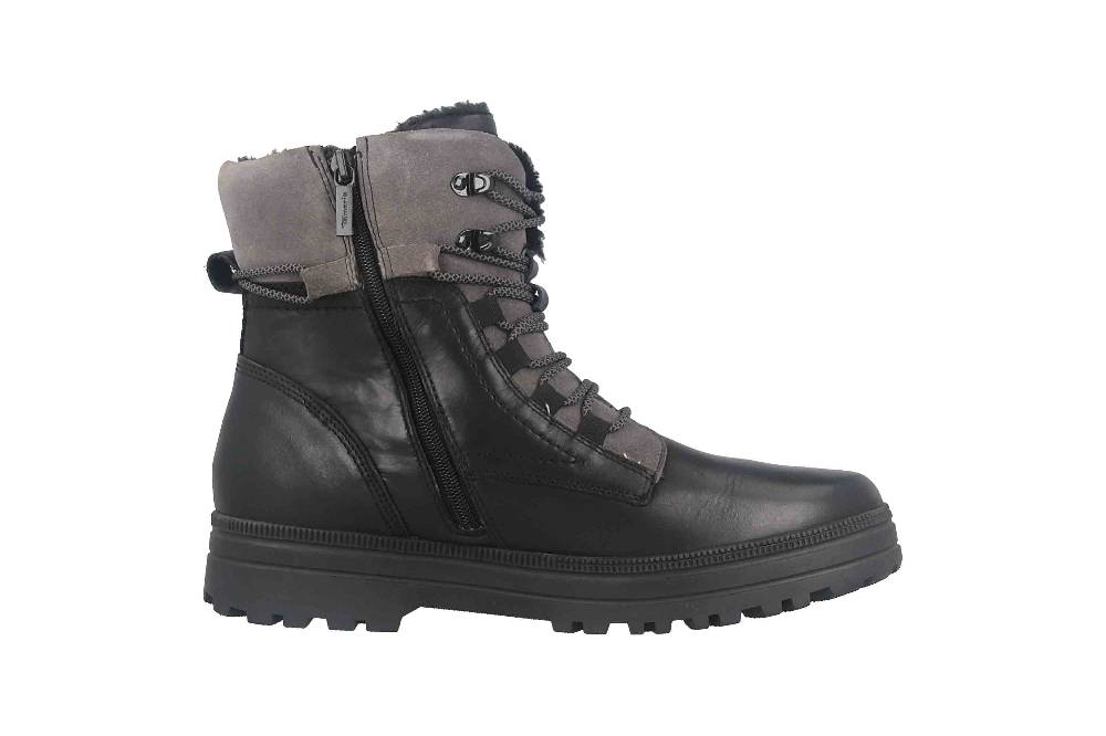 Tamaris Comfort Stiefel in Übergrößen Schwarz 8-8-56221-21 022 große Damenschuhe Sonderangebot