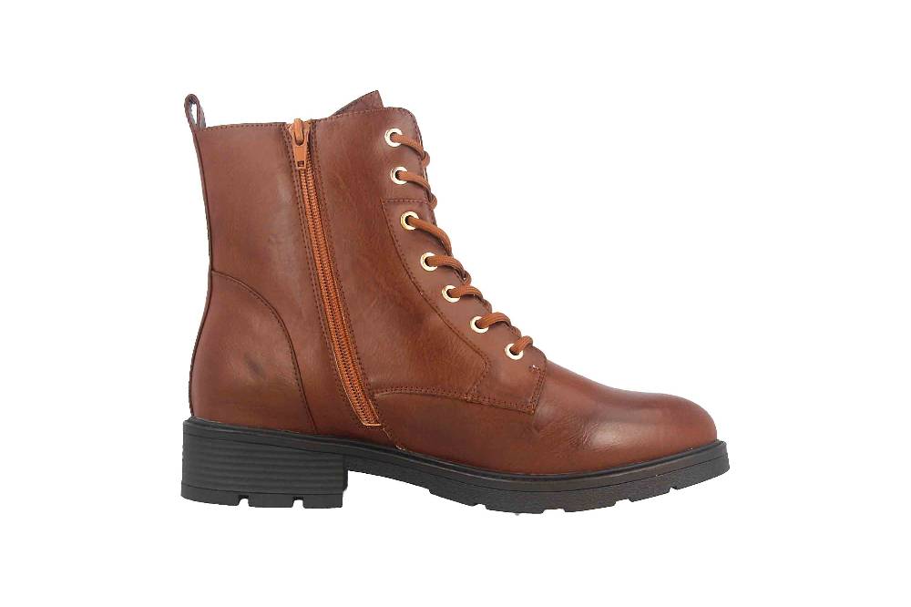 Fitters Footwear Stiefeletten in Übergrößen Braun 2237233 Perunscha Brandy große Damenschuhe Exklusivangebot