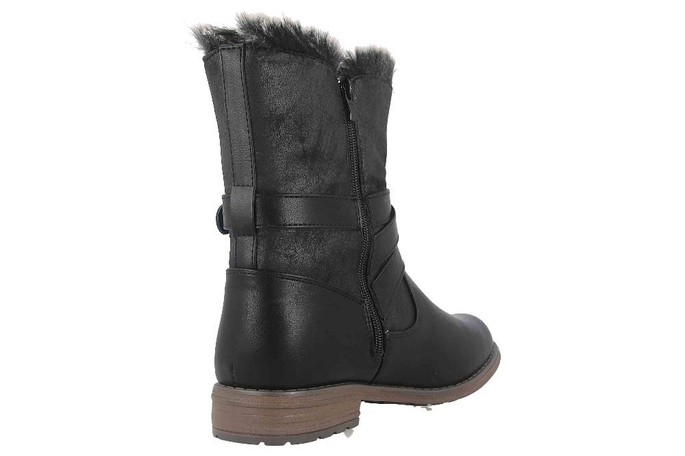Fitters Footwear Stiefeletten in Übergrößen Schwarz 2374202 Nicole Black große Damenschuhe Valentinstagsangebot