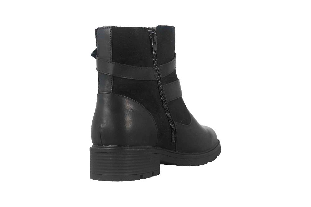 Fitters Footwear Stiefeletten in Übergrößen Schwarz 2237218 Laia Black große Damenschuhe Heißer Verkauf