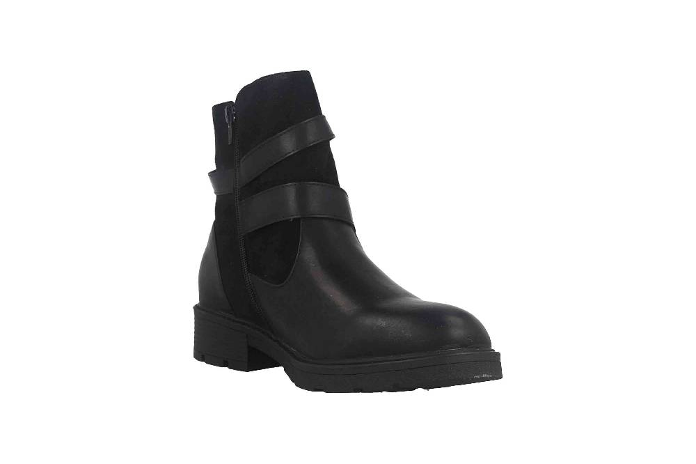 Fitters Footwear Stiefeletten in Übergrößen Schwarz 2237218 Laia Black große Damenschuhe Heißer Verkauf