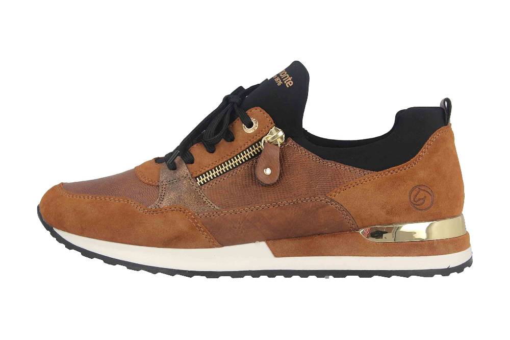 Remonte Sneaker in Übergrößen Braun R2549-24 große Damenschuhe Remonte Sneaker in Übergrößen Braun R2549-24 große Damenschuhe