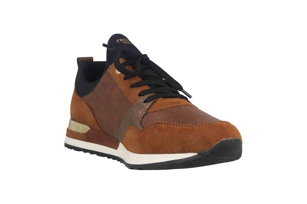 Remonte Sneaker in Übergrößen Braun R2549-24 große Damenschuhe Zeitlich begrenztes Angebot