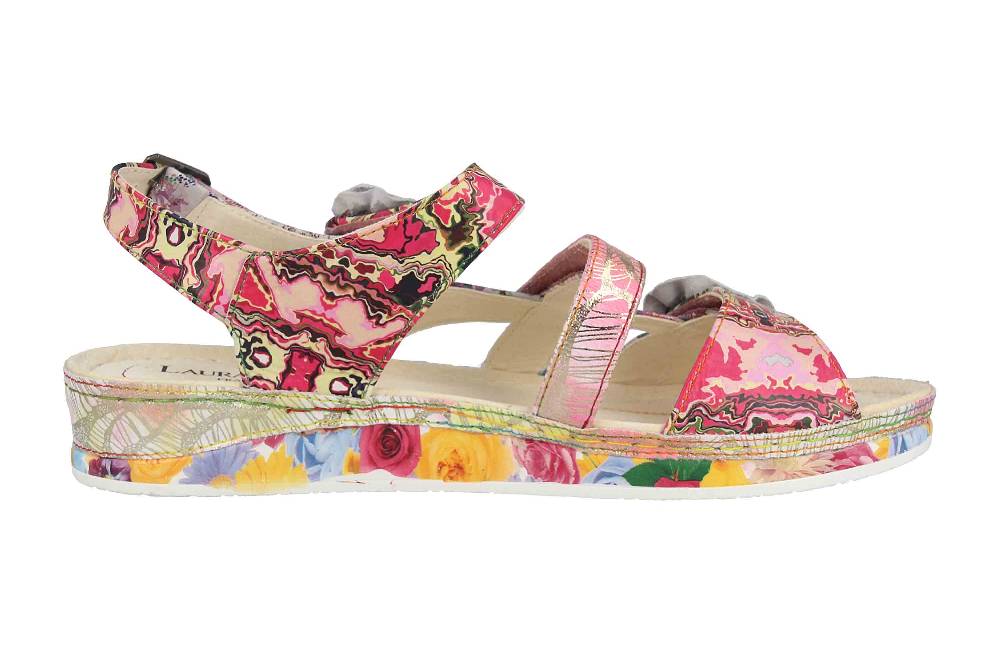 Laura Vita Sandalen in Übergrößen Mehrfarbig BRCUELO 06 Peche große Damenschuhe Riesige Ersparnisse