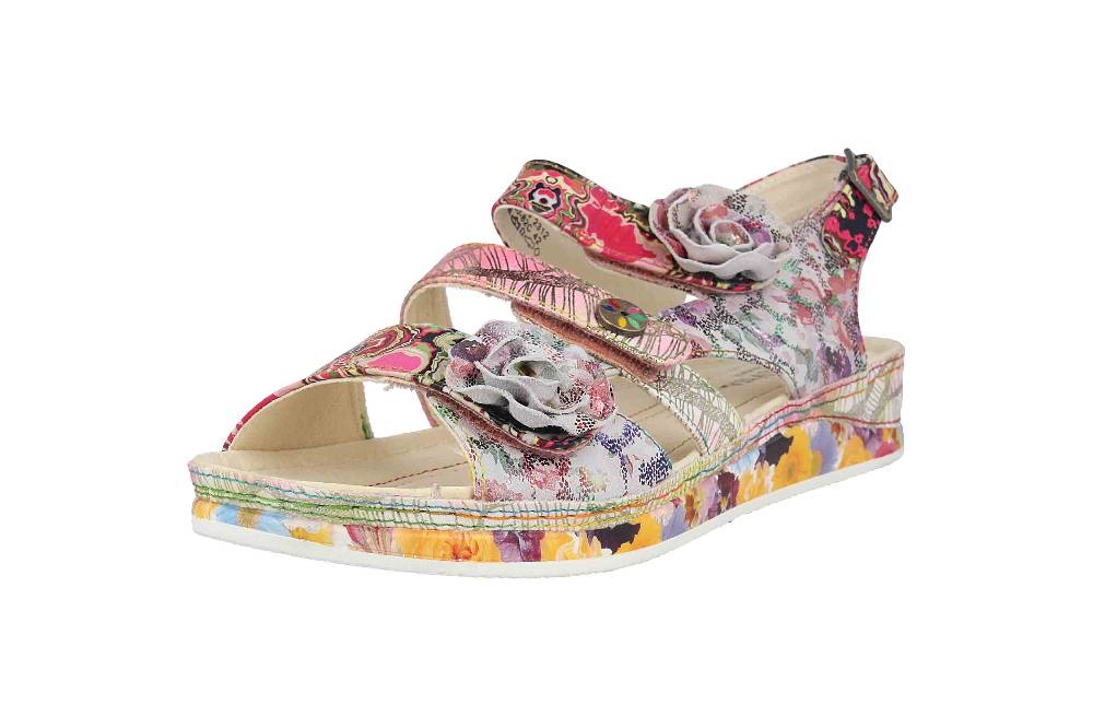 Laura Vita Sandalen in Übergrößen Mehrfarbig BRCUELO 06 Peche große Damenschuhe Riesige Ersparnisse