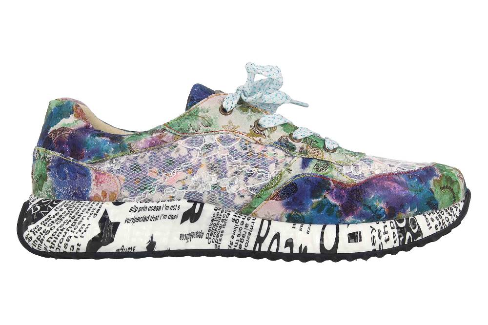 Laura Vita Sneaker in Übergrößen Mehrfarbig BURTON 05 Jeans große Damenschuhe Tiefpreis