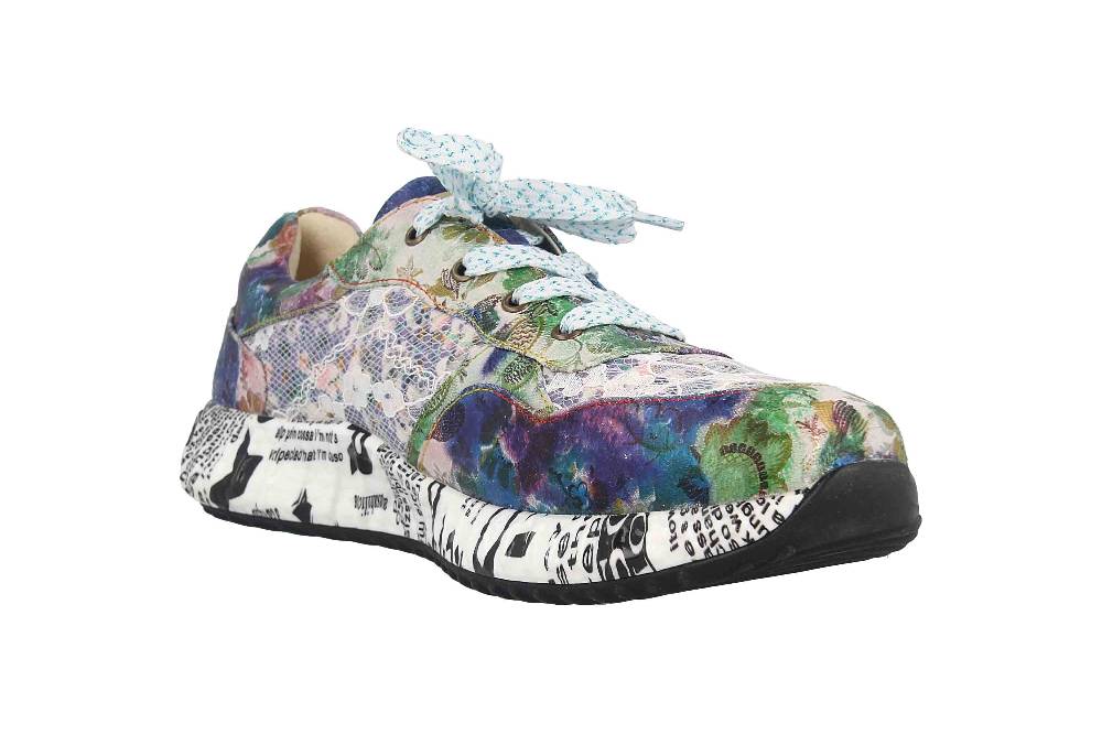 Laura Vita Sneaker in Übergrößen Mehrfarbig BURTON 05 Jeans große Damenschuhe Tiefpreis