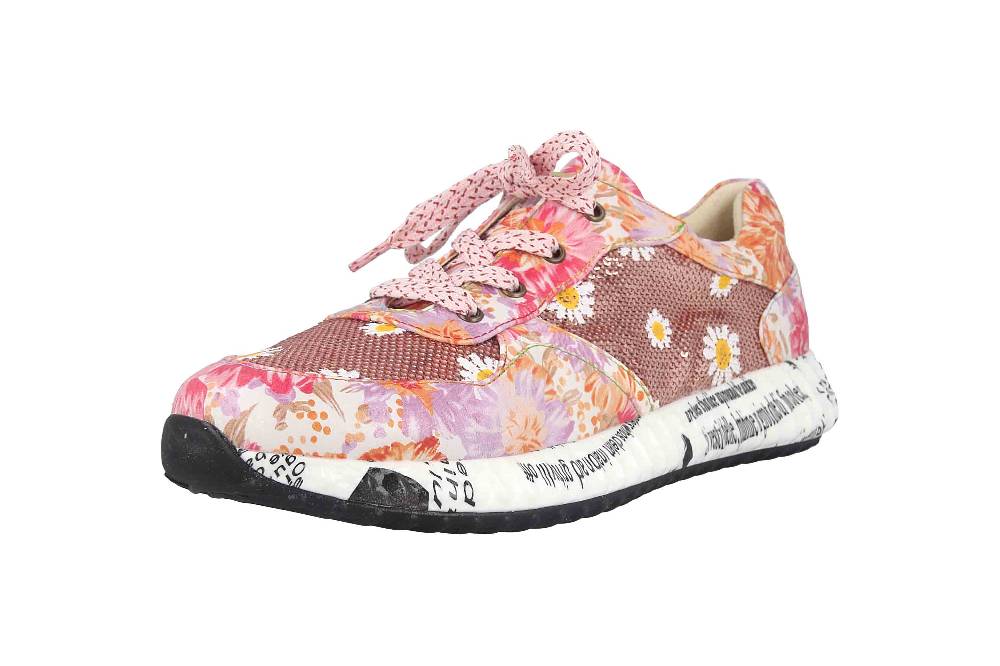 Laura Vita Sneaker in Übergrößen Mehrfarbig BURTON 05 Fraise große Damenschuhe Super Sparpreis