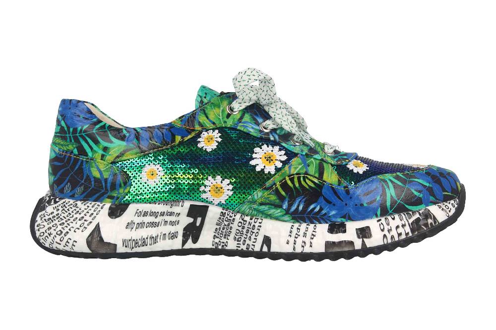 Laura Vita Sneaker in Übergrößen Mehrfarbig BURTON 05 Vert große Damenschuhe Wochenangebot