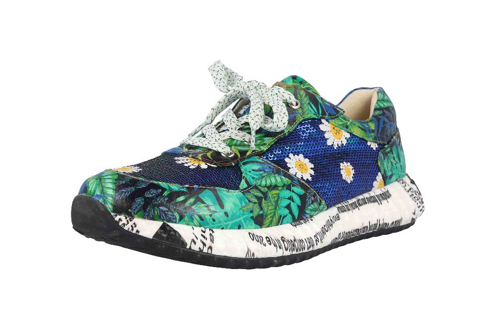 Laura Vita Sneaker in Übergrößen Mehrfarbig BURTON 05 Vert große Damenschuhe Wochenangebot