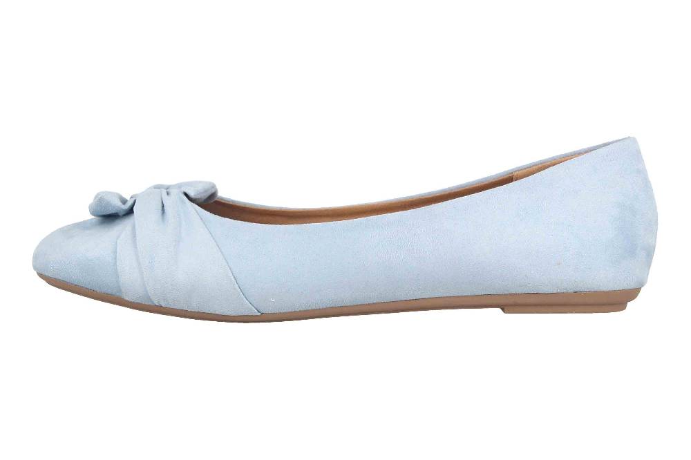 Fitters Footwear Maike Ballerinas in Übergrößen Blau 2.589641 Blue große Damenschuhe