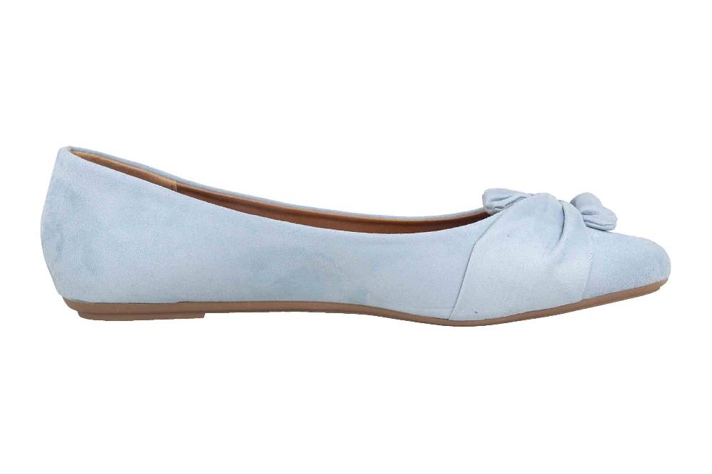 Fitters Footwear Maike Ballerinas in Übergrößen Blau 2.589641 Blue große Damenschuhe Zeitbegrenzte Promotion