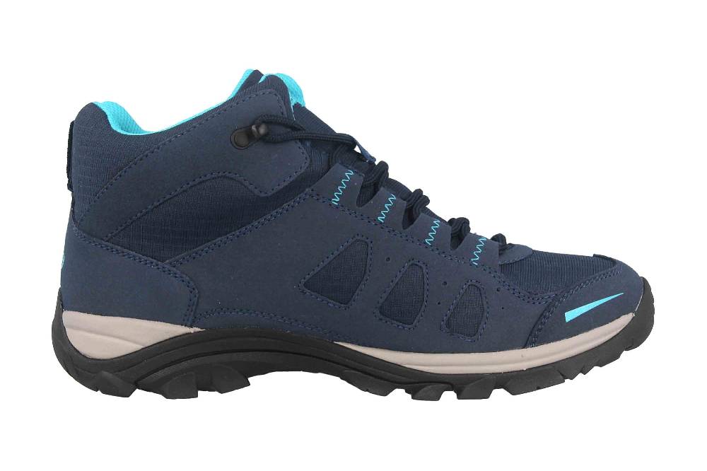 Brütting Mount Frakes High Trekkingschuhe in Übergrößen Blau 221260 große Damenschuhe Bis zu 60% Rabatt