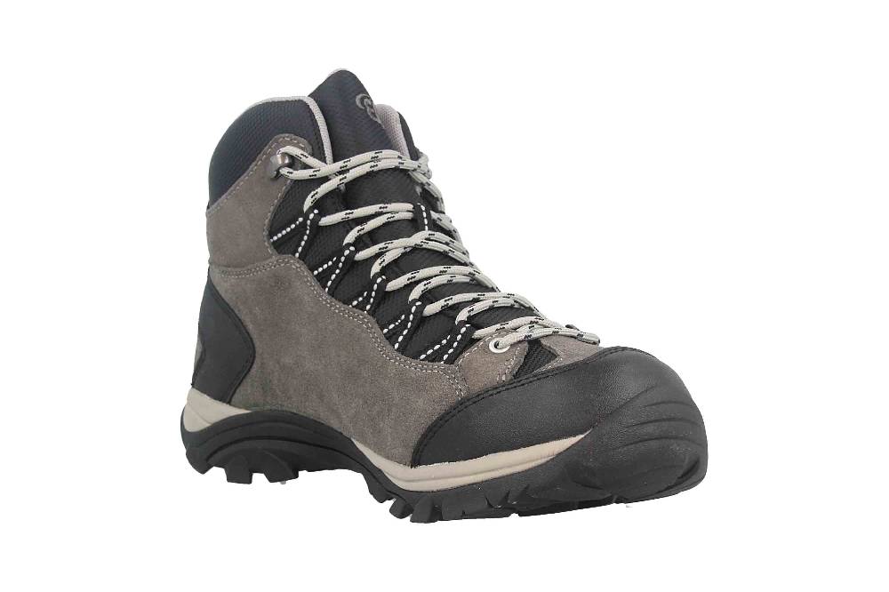 Brütting Mount Bona High Trekkingschuhe in Übergrößen Grau 221080 große Damenschuhe Nur für heute