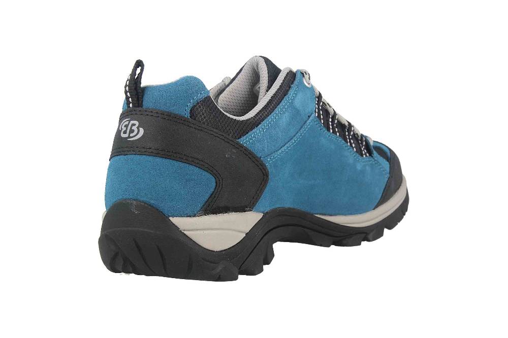 Brütting Mount Bona Low Trekkingschuhe in Übergrößen Blau 211329 große Damenschuhe Sonderangebot der Fabrik