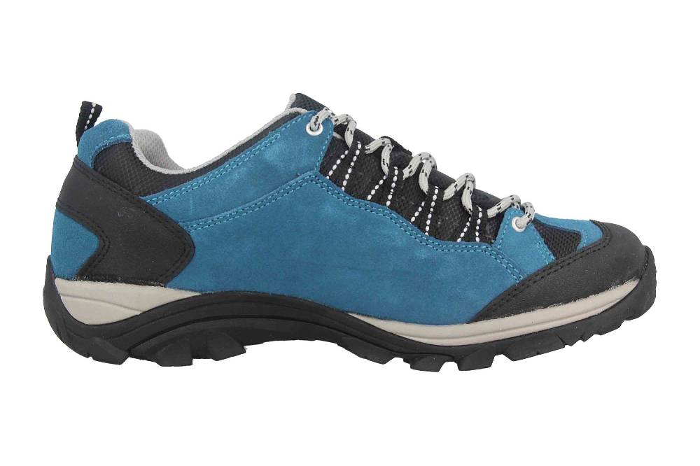 Brütting Mount Bona Low Trekkingschuhe in Übergrößen Blau 211329 große Damenschuhe Sonderangebot der Fabrik