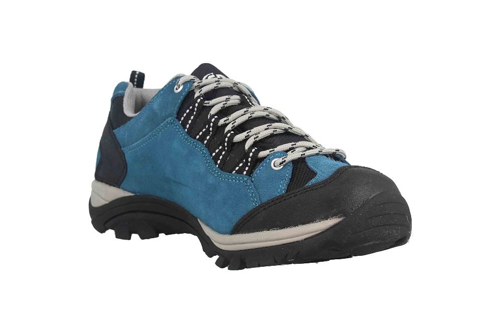Brütting Mount Bona Low Trekkingschuhe in Übergrößen Blau 211329 große Damenschuhe Sonderangebot der Fabrik