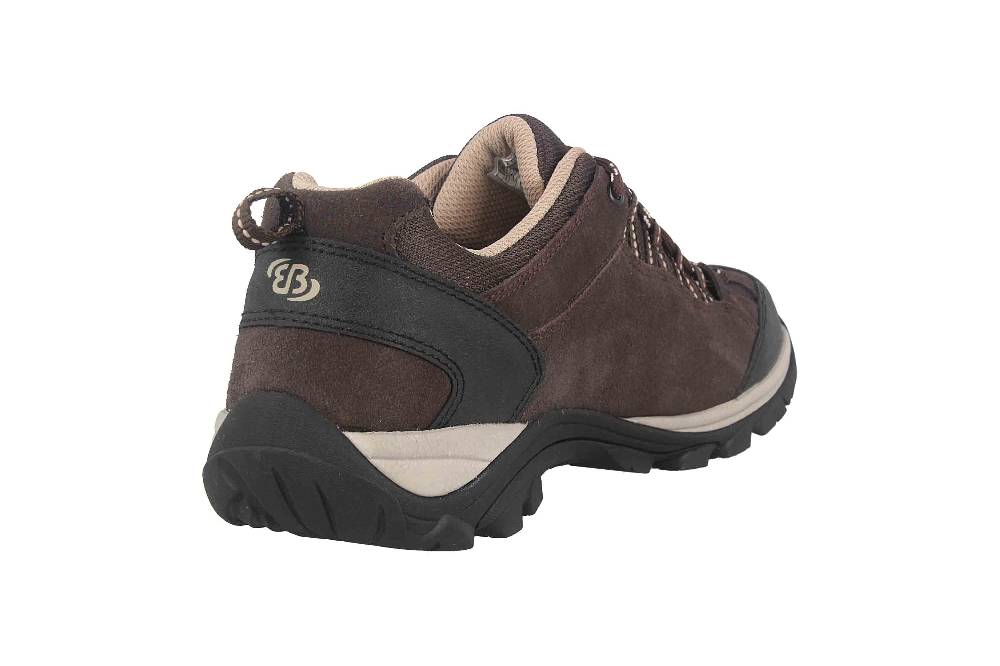 Brütting Mount Bona Low Trekkingschuhe in Übergrößen Braun 211310 große Damenschuhe Bis zu 55% Rabatt